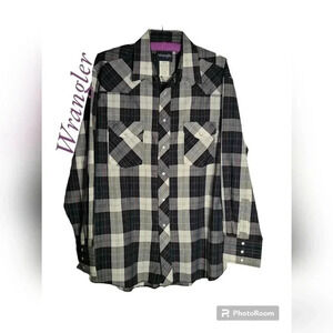 Wrangler Western Shirt 16.5-35 NWOT